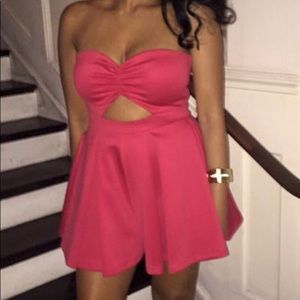 Short & Flirty red outfit perfect for a night out.